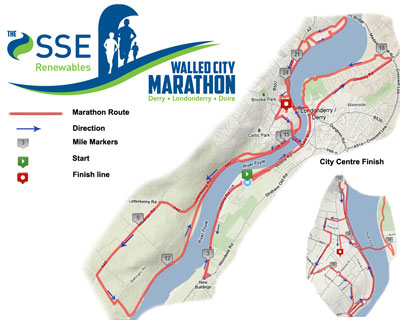 Walled Marathon Route